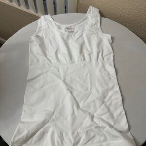 Skinnygirl Classic White Tank Top